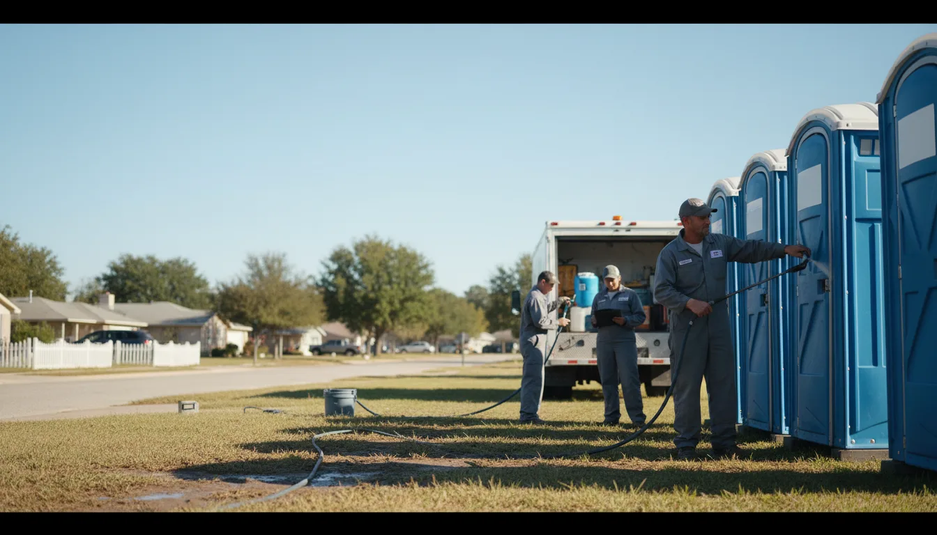 Long-Term Portable Toilet Rental in Delaware, AR near me